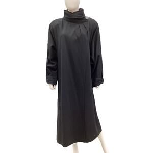 Vintage David Ravel Women’s Coat One Size Long Wool Beautiful Collar And Cuffs